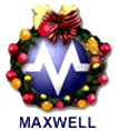 Logo de Natal do Maxwell
