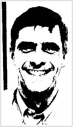 Imagem em preto e branco