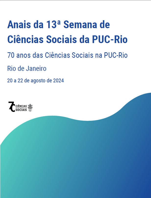 Capa da revista O Social em Questão fasciculo Ano 2024 Nº 13                  
