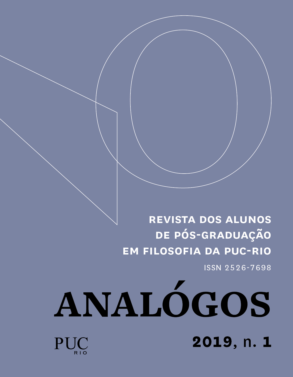 Capa Analogos Fasciculo 2019 - 1                   