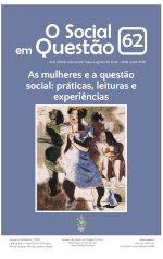 Capa da revista O Social em Questão fasciculo Ano 2025 Nº 62                    