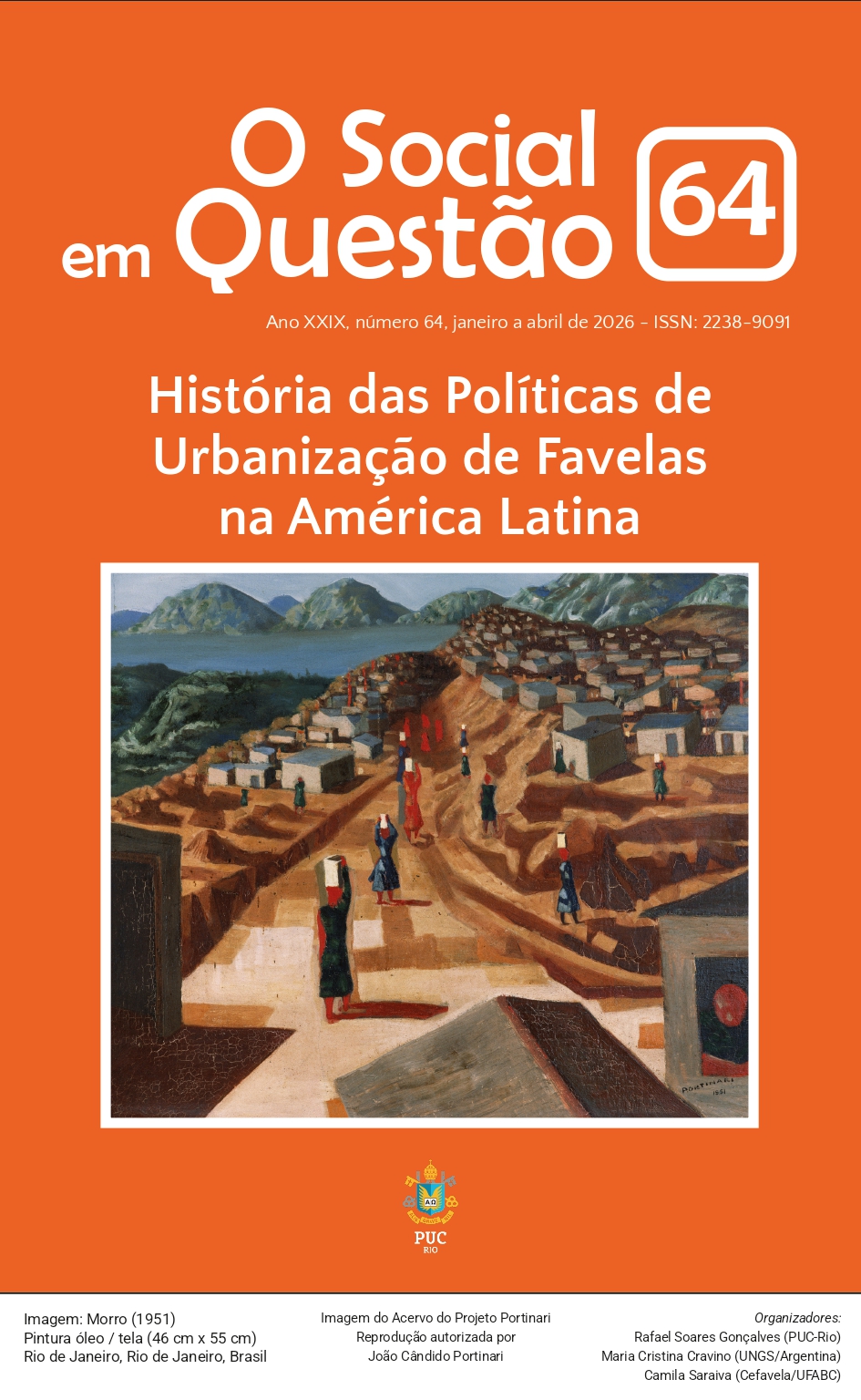 Capa da revista O Social em Questão fasciculo Ano 2026 Nº 64                  &nbsp; 