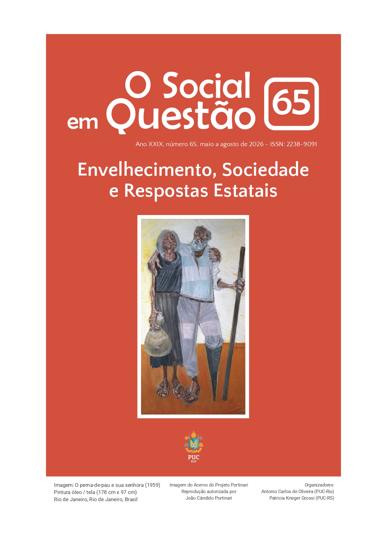 Capa da revista O Social em Questão fasciculo Ano 2026 Nº 65                  &nbsp; 