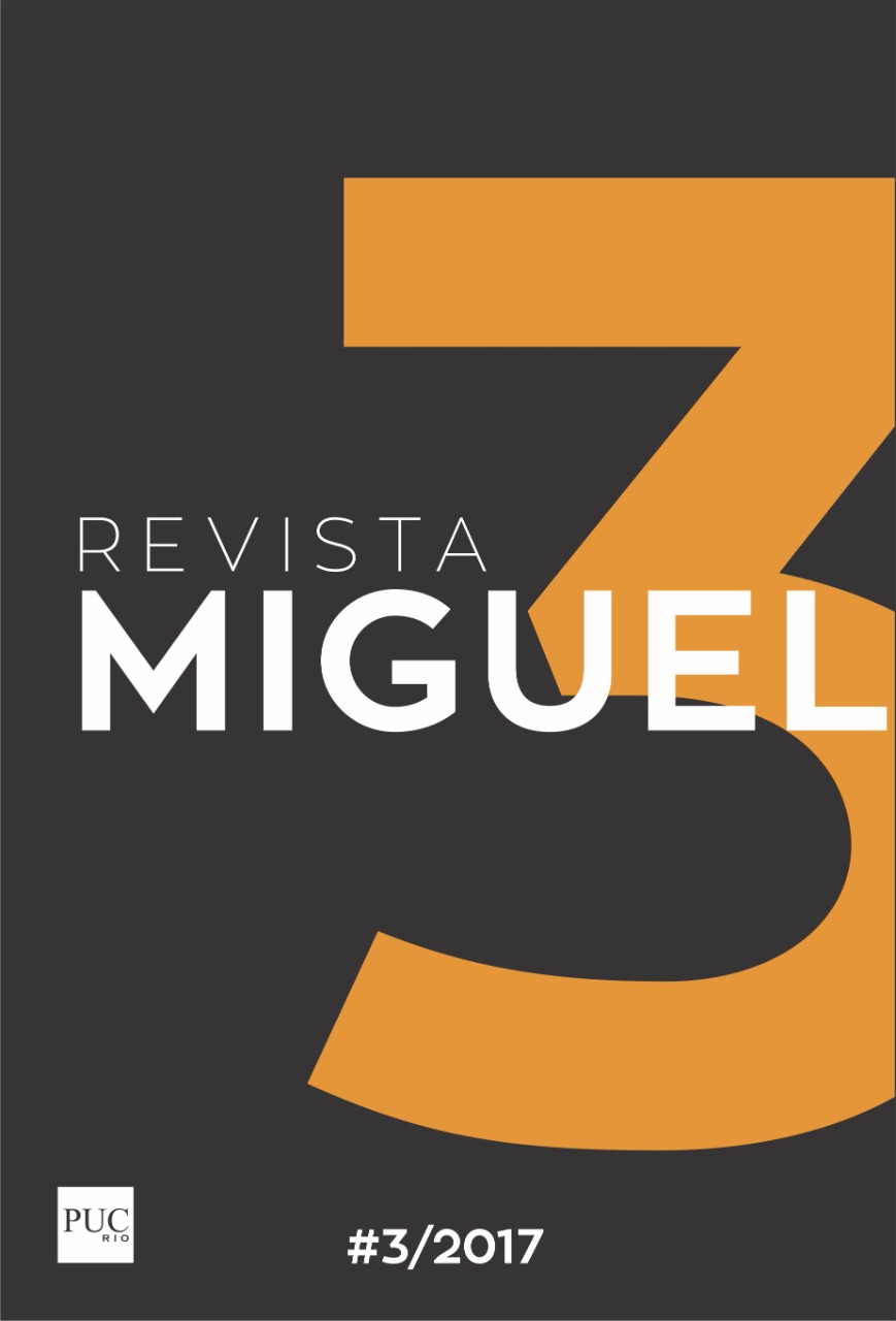 Capa da revista miguel fasciculo Ano 2020 Nº 3                    jul/dez